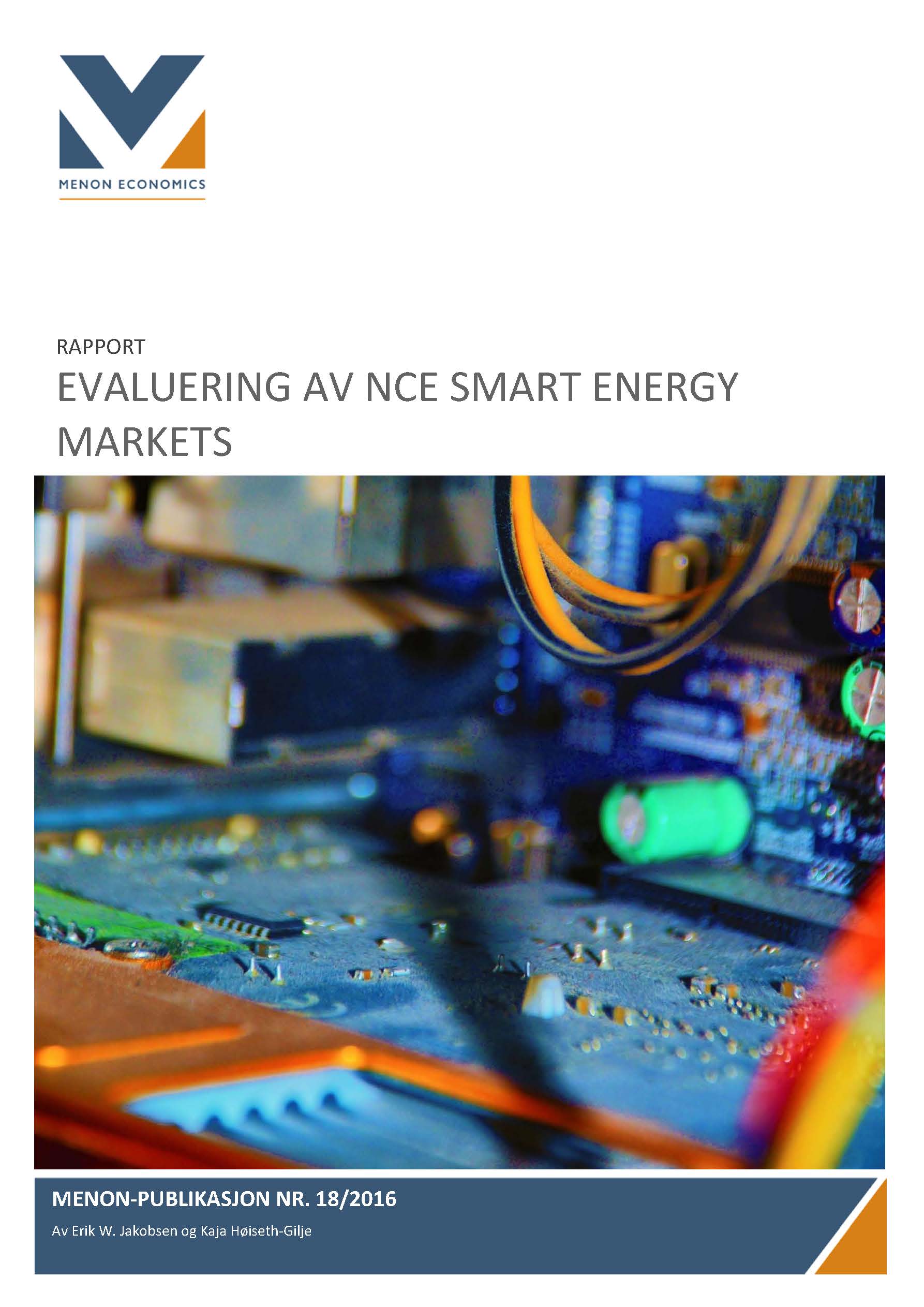 Evaluering av NCE Smart Energy Markets
