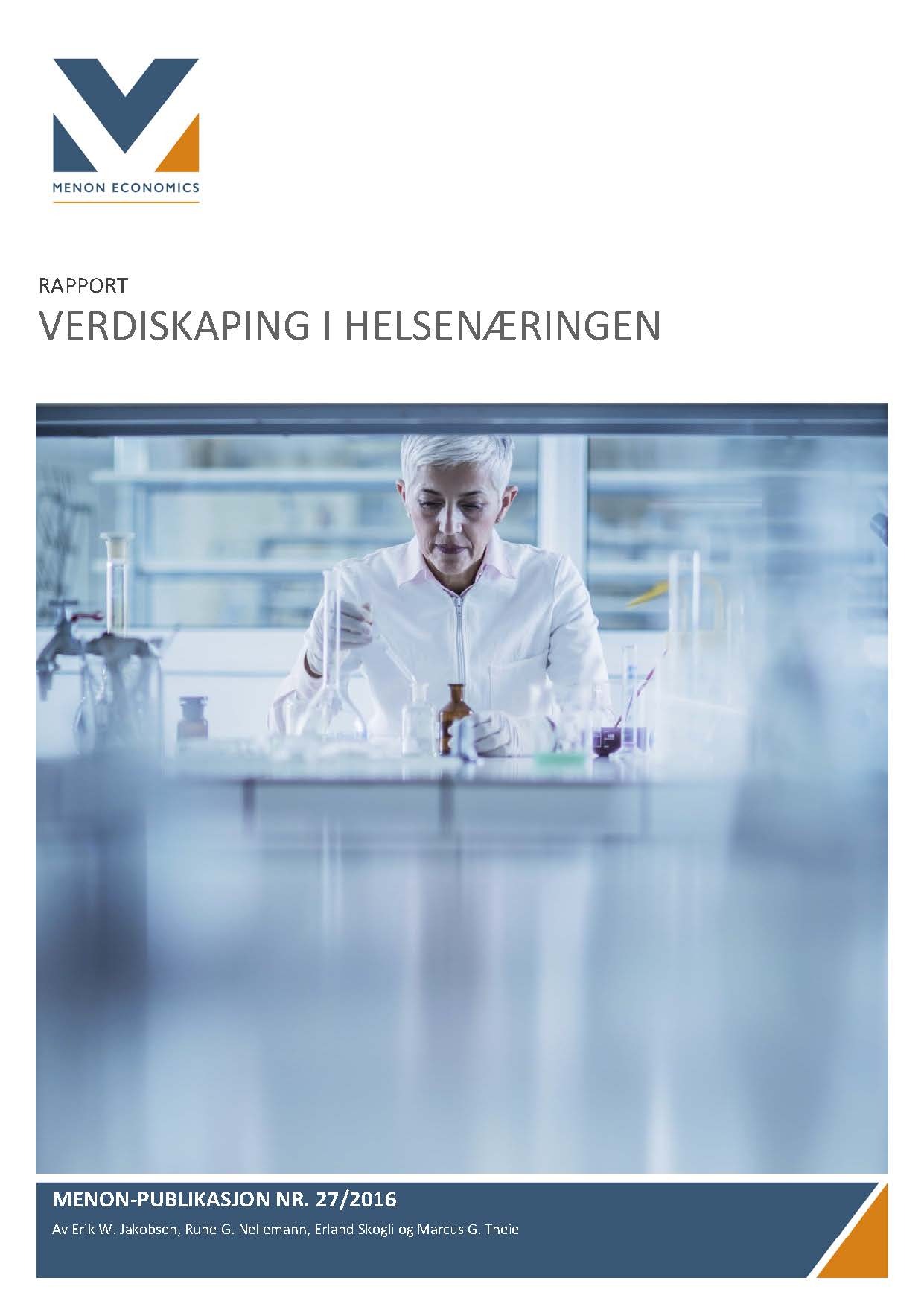 Verdiskaping I Helsenæringen