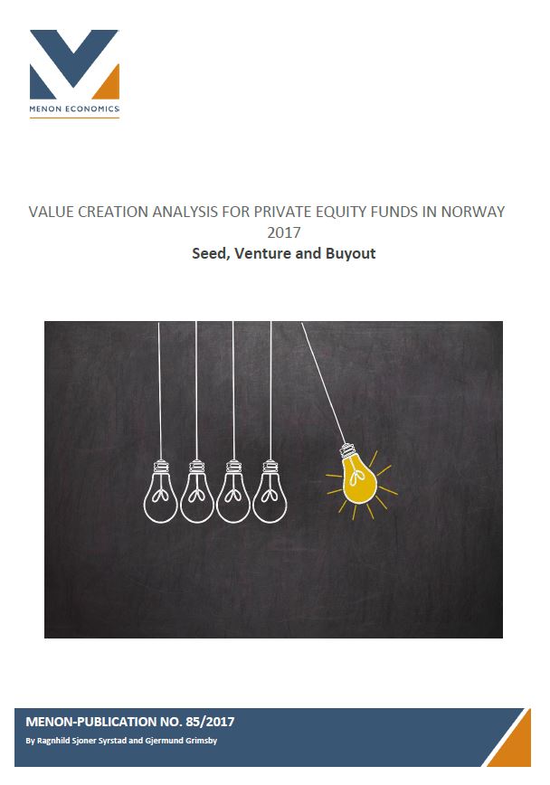 Value creation analysis for private equity funds in Norway 2017