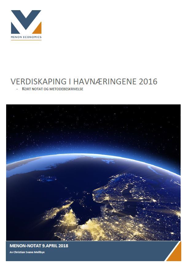 Verdiskaping I Havnæringene 2016