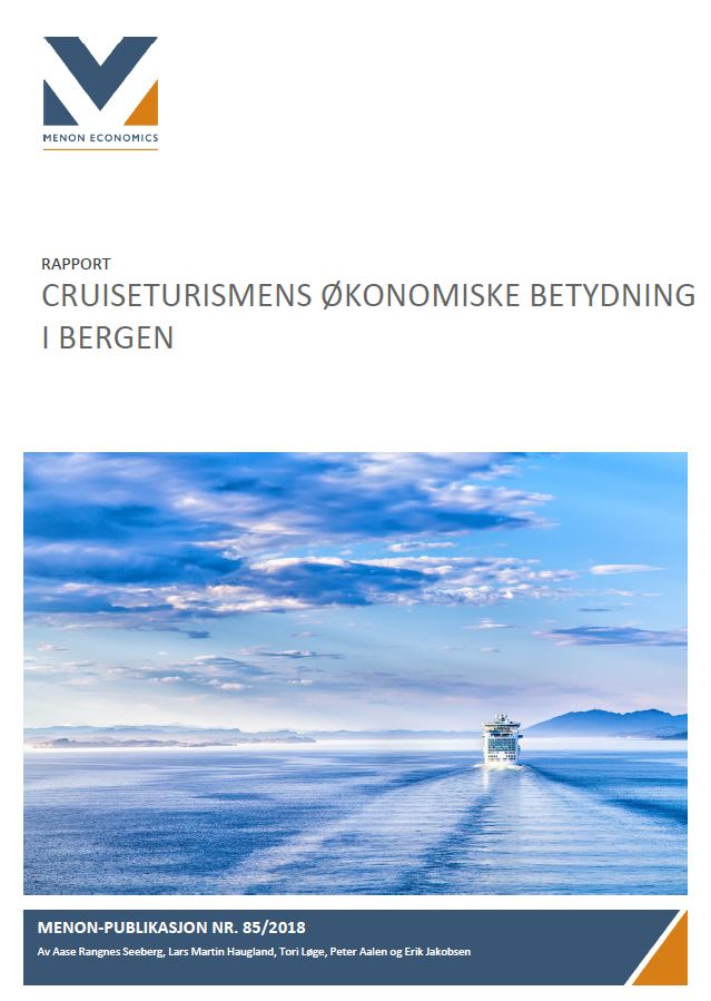 Cruiseturismens økonomiske betydning i Bergen
