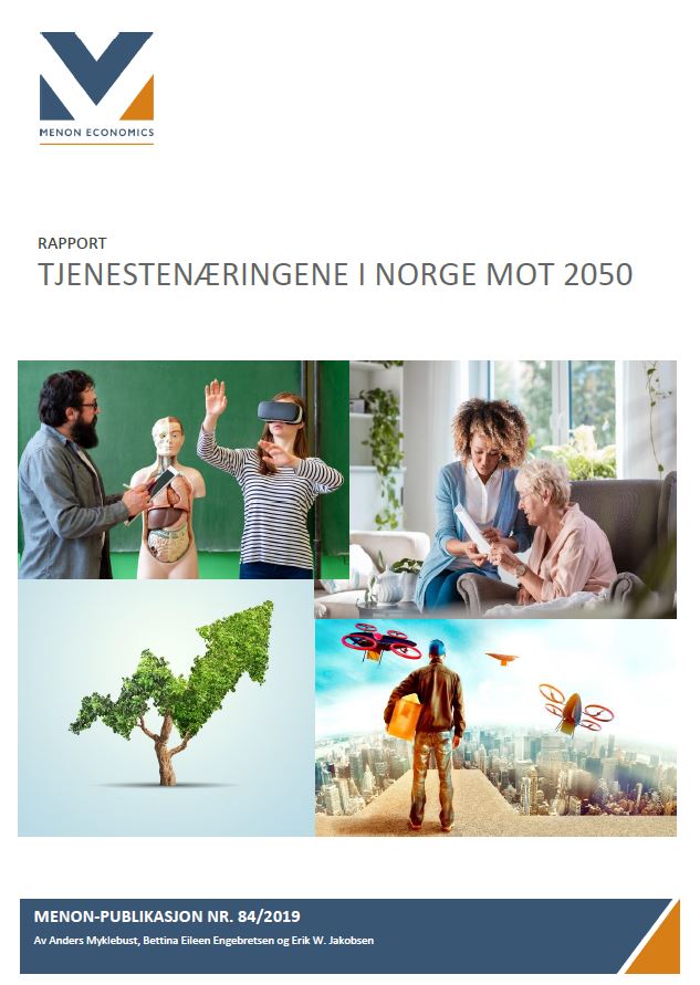 Tjenestenæringene i Norge mot 2050