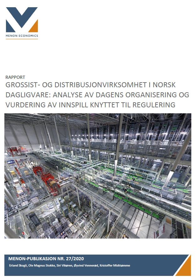 Grossist- og distribusjonsvirksomhet i norsk dagligvare