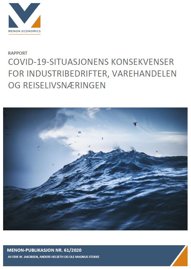Covid-19-situasjonens konsekvenser for industribedrifter, varehandelen og reiselivsnæringen