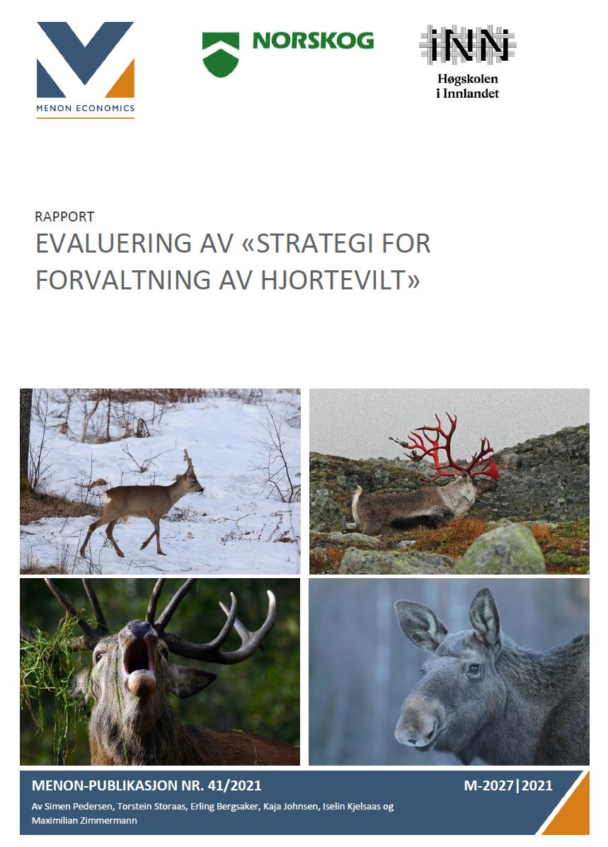 Evaluering av «Strategi for forvaltning av hjortevilt»