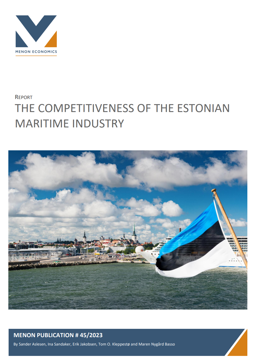 The competitiveness of the Estonian maritime industry