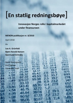 En statlig redningsbøye: Innovasjon Norges rolle i kapitalmarkedet under finansuroen