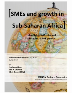SMEs and growth in Sub-saharan Africa: Identifying SME roles and obstacles to SME growth